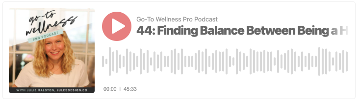 Go-To Wellness Pro Podcast