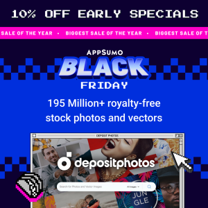 Depositphotos Black Friday Deal 2023