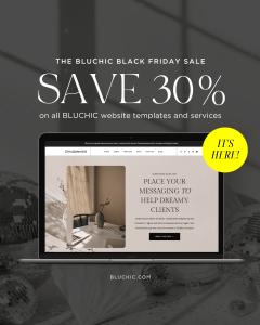 Bluchic 30% Off Black Friday Sale Nov 2023